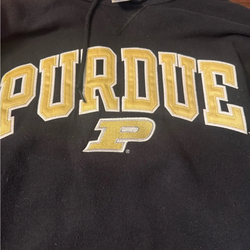 Russell Athletic Black Purdue Sweatshirt - Picture 2 of 3